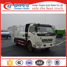 8cbm Dongfeng dfac camión de compactación de basura usada